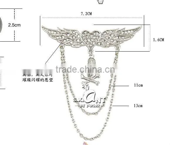 rhinestone pins for flowers