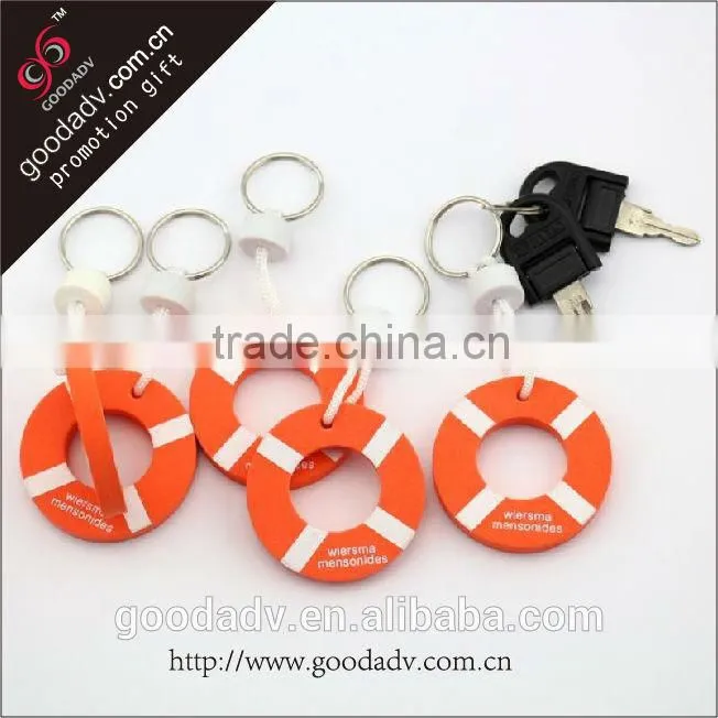 Chinese manufacturers custom cheap promotional gifts EVA plastic keychain