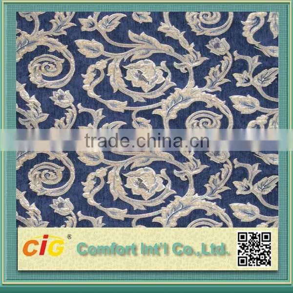 Flower Chenille Sofa Fabric