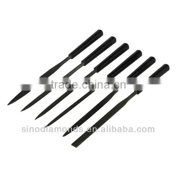 Quality Diamond Needle Files for Model Craft Hobby Tools Work On Glass