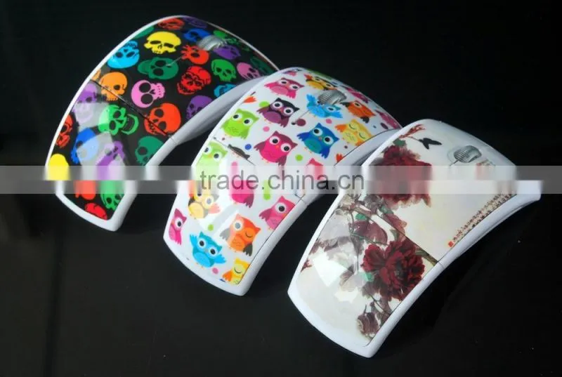 High Quality 2.4g wireless mini mouse USB Wireless Optical Mini Mouse For PC Laptop folding Computer Mouse CE ROHS FCC