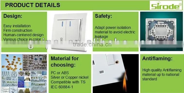 Euro Design Standard Silver Color Socket Outlet