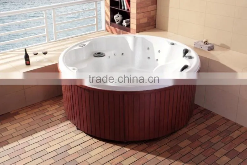 round hot spa/outdoor spa/spa bathtub