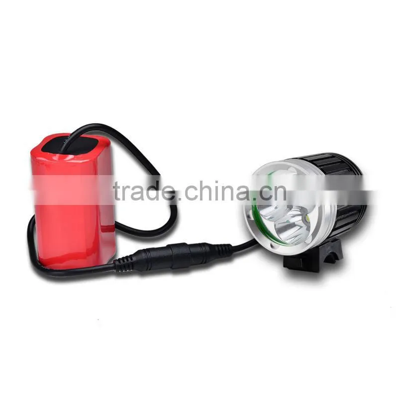 4000lm Bicycle Light Lamp LED 8.4V 3x CREE XM-L XML T6 Headlight Headlamp