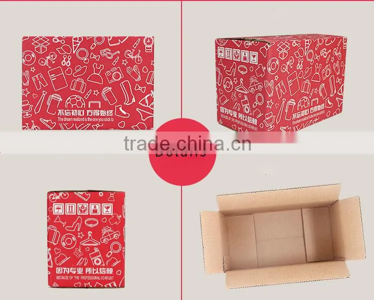 Corrugated Box Custom Design Luxury wine bottle carton box