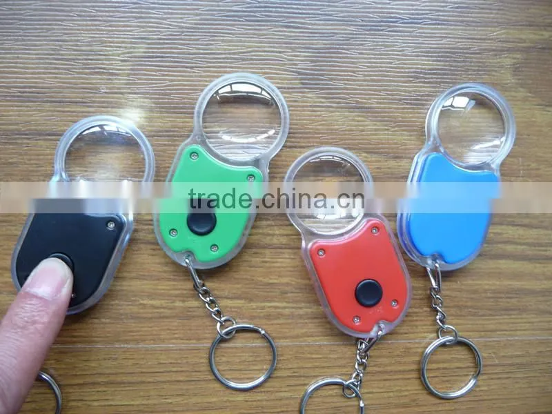 Promotion new design led keychain lights,mini flashlights