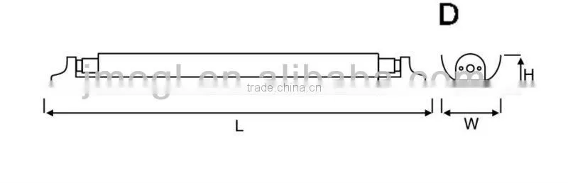 T8 to T5 adapter,T5 adaptor energy saving light