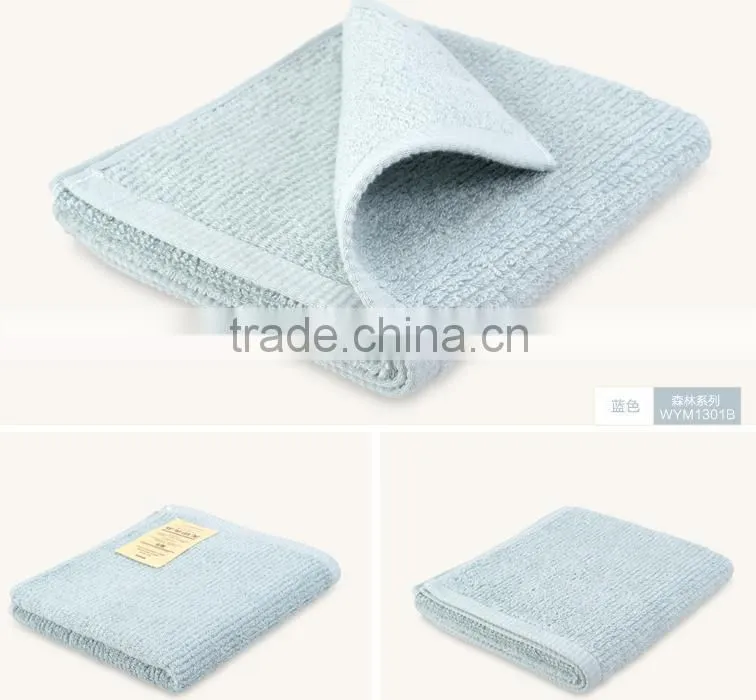 New design white cotton square terry towel with great price