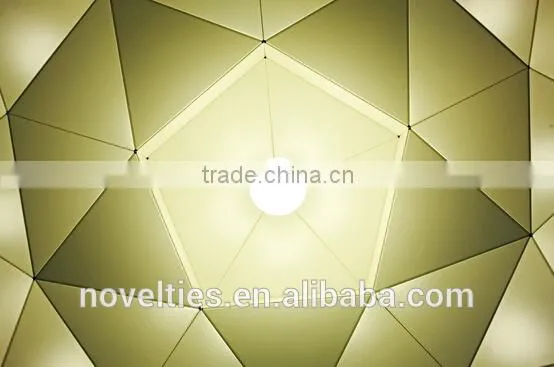 Dutch Designer Hanging Lamp Heavy Industrial Look-and-Feel Metal Triangles Pendant Lights