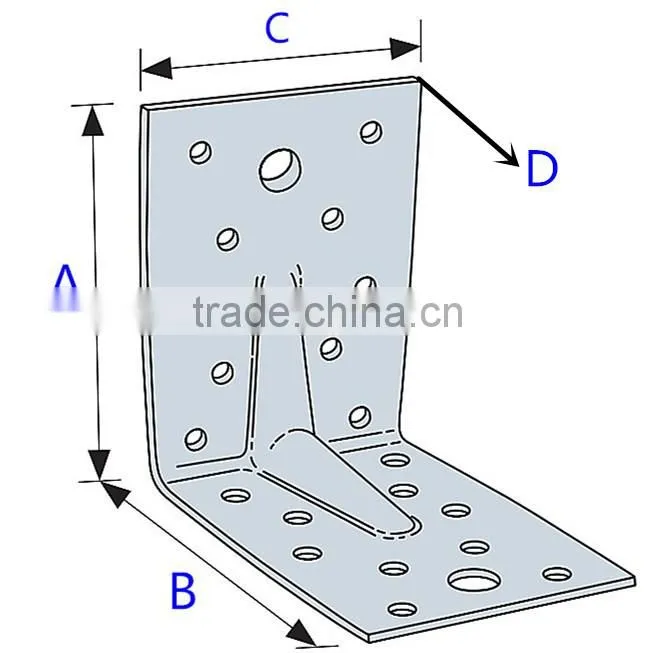 High quality angle iron fittings