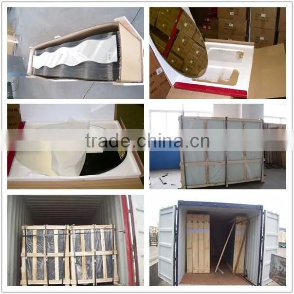 3mm 4mm 5mm frameless waterproof hang on door mirror, hanging deco, hanging mirror