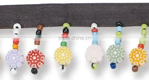 Fashion Jewelry Wedding Decoration Acrylic Beaded Trimming