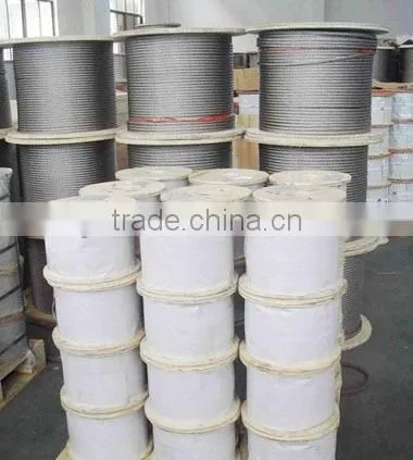 12mm galvanized wire rope 6x12+7FC