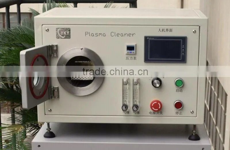 Touch screen 13.56MHz plasma etching equipment with vacuum pump