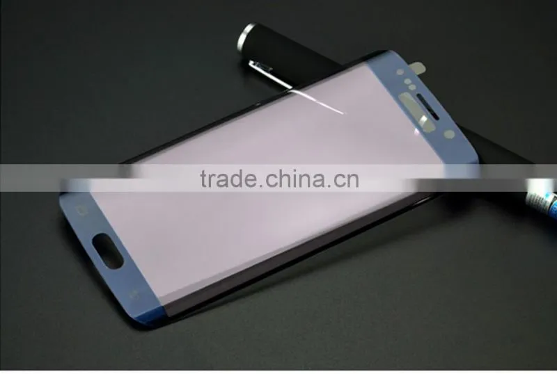 2016 New Arrival Full Cover 3D curved tempered glass screen protector For Samsung Galaxy s7 edge