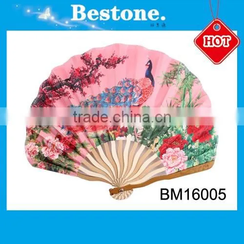 Custom printed folding hand fan for wedding