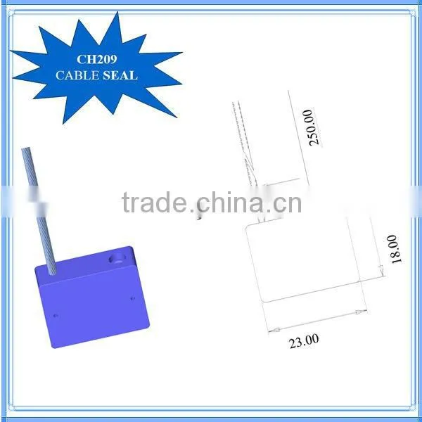 CH209 one time use cable seal