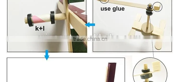 Maglev Anemometer Wooden kids Creative Toys