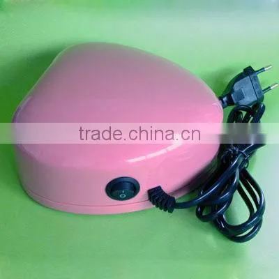 lovely heart shape 3w uv fingle lamp