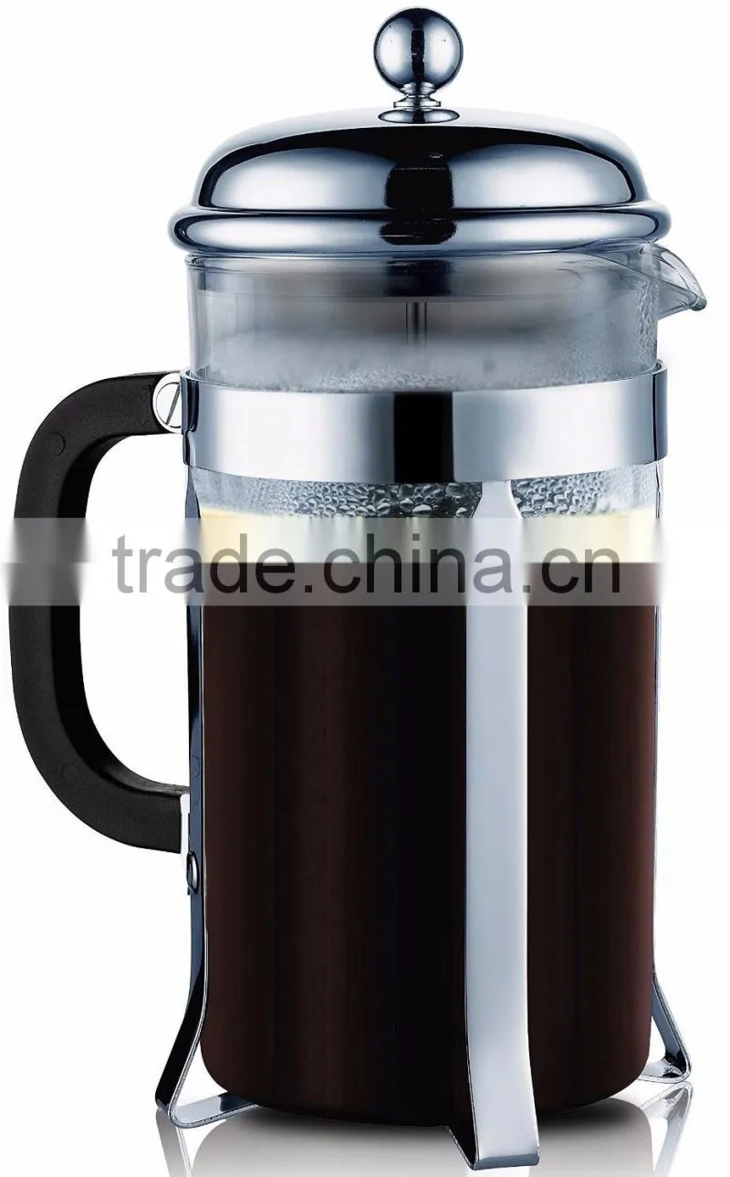 Unique French Coffee Press Golden Metal Type French Coffee Maker Press