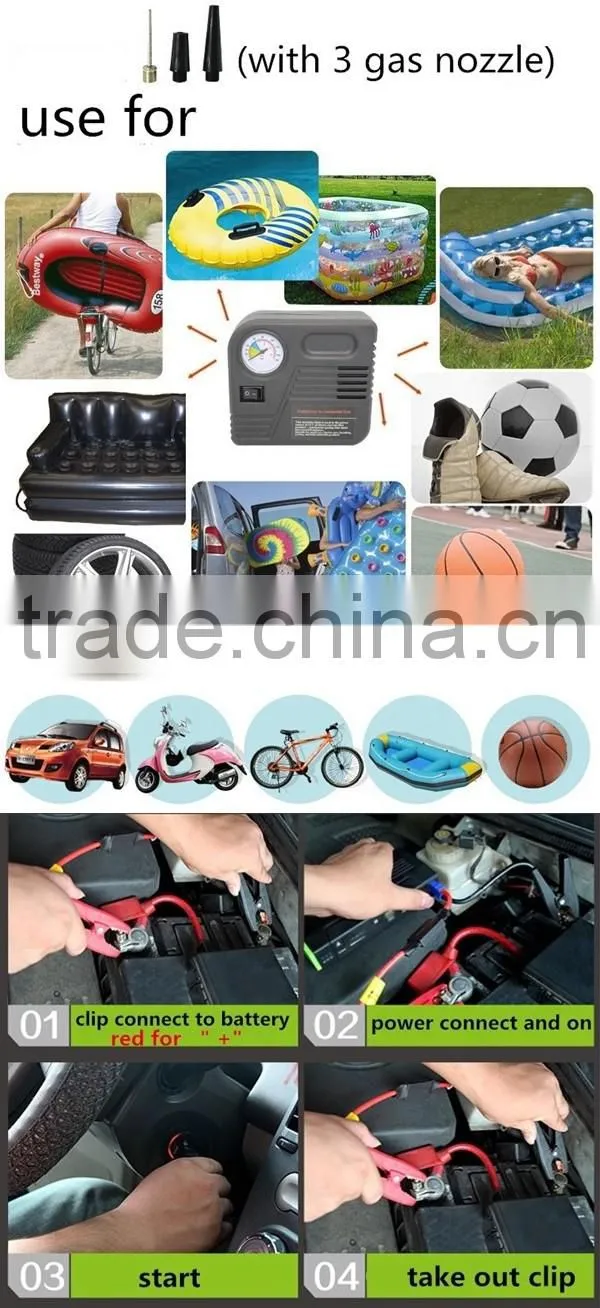 Road Boost XL Rechargeable Portable 16800mAh Car Jump Starter Power Bank with Tyre tire inflator