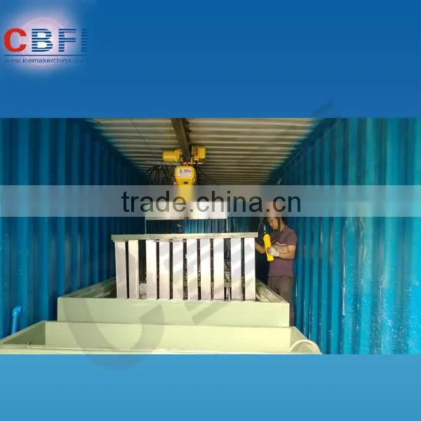 12 tons containerized ice machine for hot sale in Africa