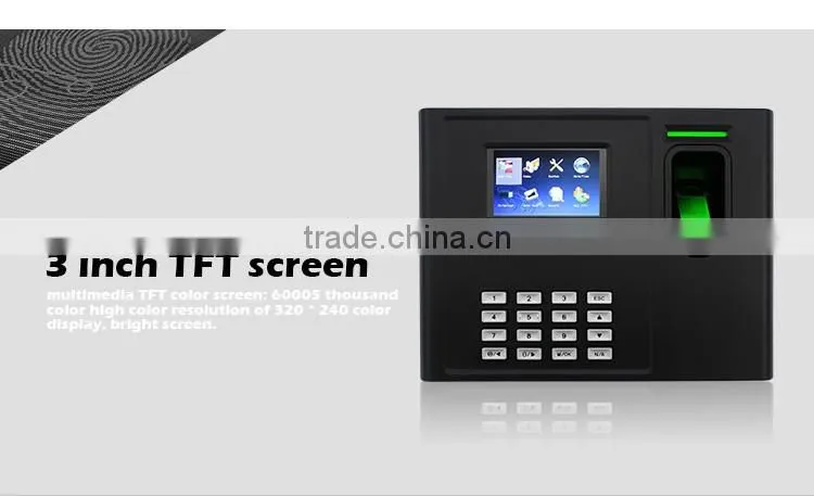 Nordson Arabic Language Fingerprint Attendance Device, with RFID and TCP/IP