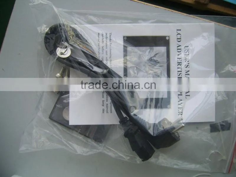 8" lcd ad player with motion sensor/elevator lcd