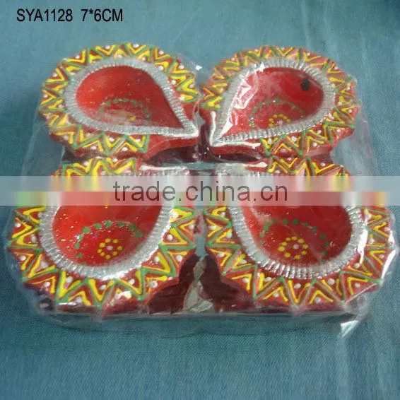 Wholesale decorative clay Diwali diyas diwali gifts