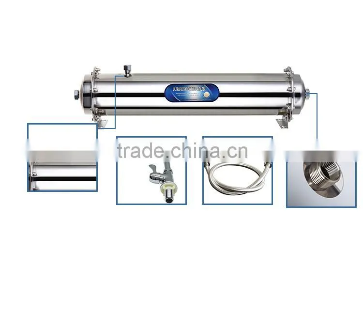Hollow Fiber Membrane Stainless Steel Ultra Filtration Systems Stage Water Uf Filter