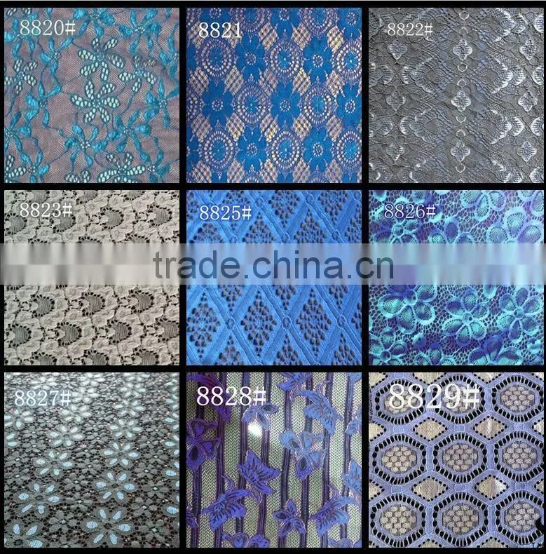 Tianhua african wedding lace fabric