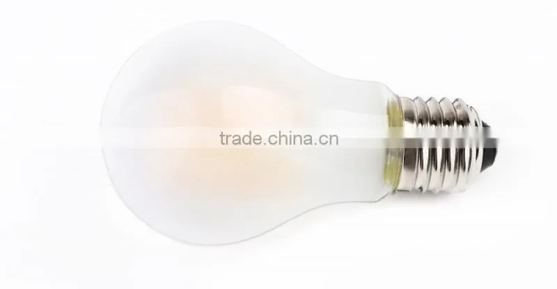 A19/A60 led filament light bulb 8w dimmable led filament bulb