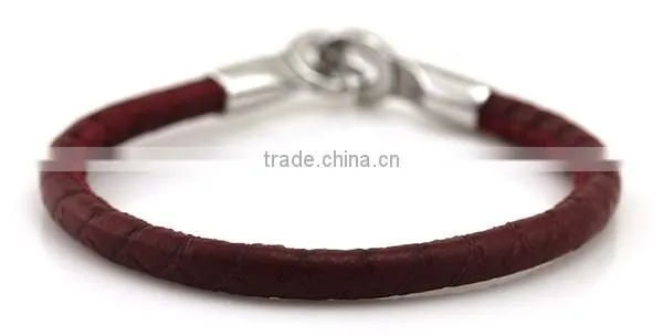 Burgundy Colour designer bangles men fashion