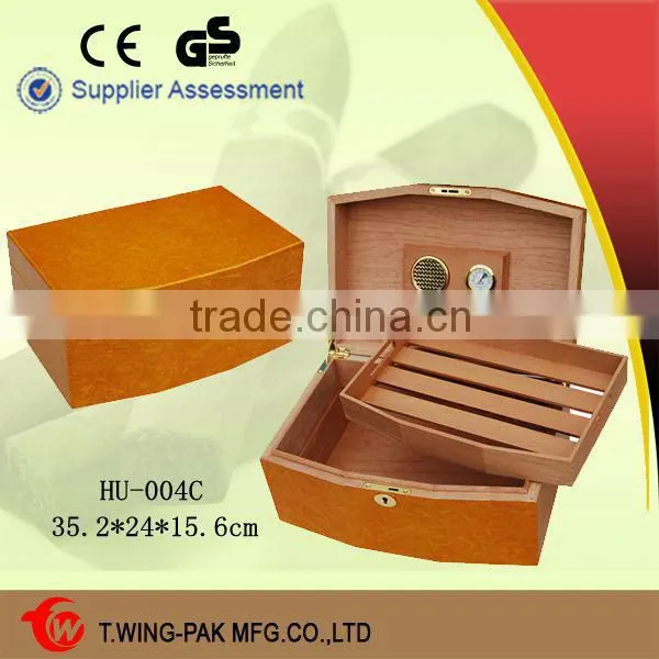 Fashion humidor box spanish wood