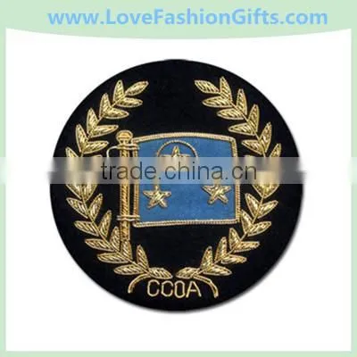 Embroidered Round Skull & Death Maching Patches/ Badge
