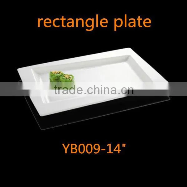 unique design 6" soup plates square shape ceramic bone china soup plates