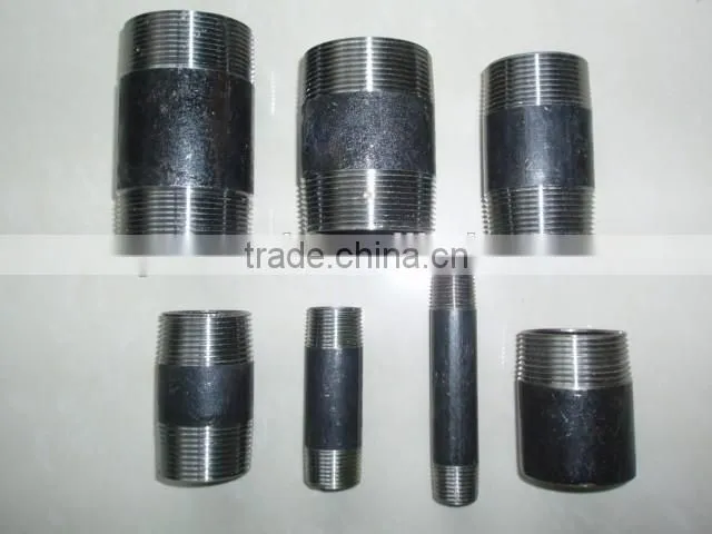 stainless steel both end female thread nipple