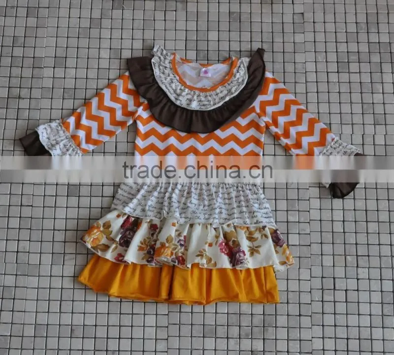 New Arrival Baby Student Clothing Back to School Apple Boutique Girls Outfits