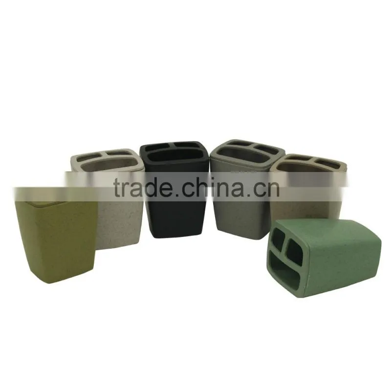 Imitation Rock Toothbrush Holder Smiley