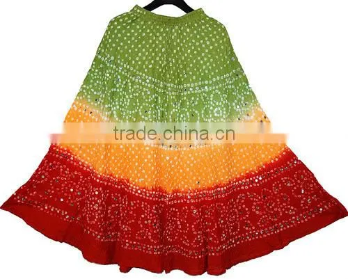 Manufacturer/ Wholesaler Cotton Long Skirts / Fresh Stock Cotton Long skirts