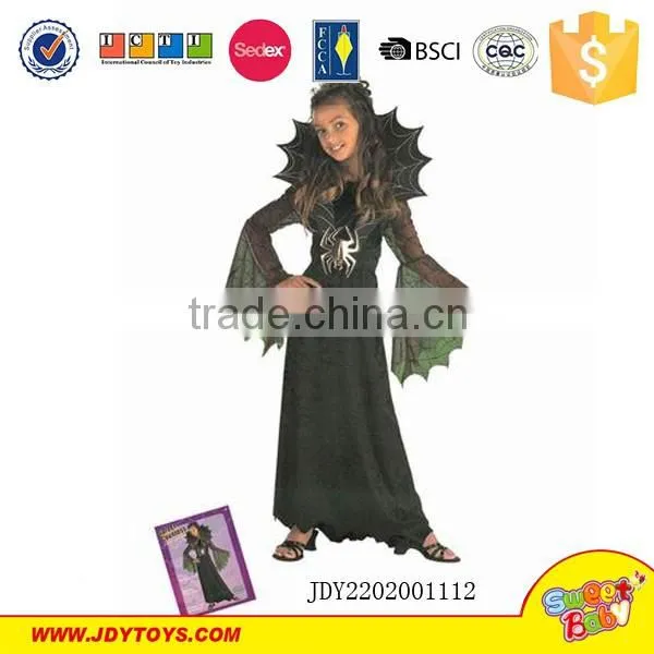Hot selling Halloween Children's performing clothing pumpkin witch type clothes
