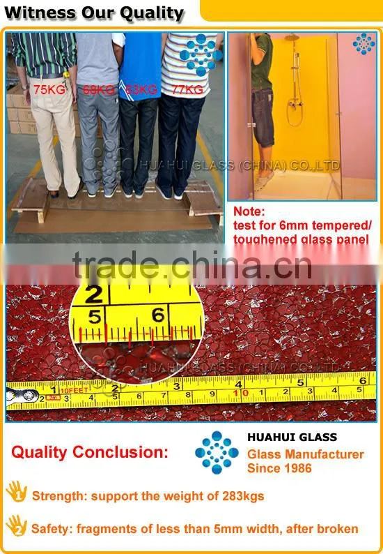 bath aluminum frame tempered glass shower rooms