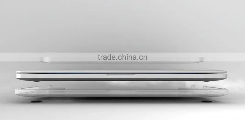 1.0 mm thin design PC case for MacBook 12/13/15 inch case, High precise case for macbook 12/13/15 inch