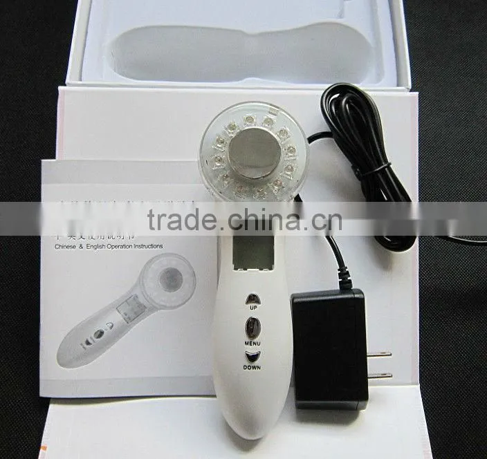 3MHz Ultrasonic Light Therapy 7 Color Light Photon Skin Rejuvenation Lightening LED Treatment System