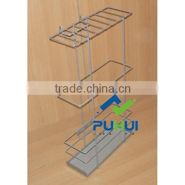 hanging paper roll display stand