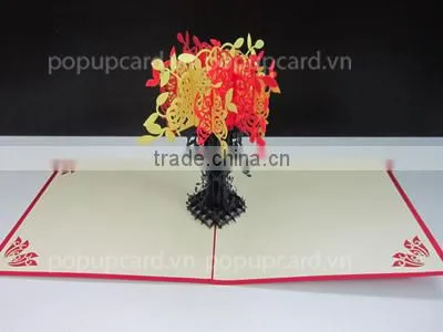 Halloween day pop up card