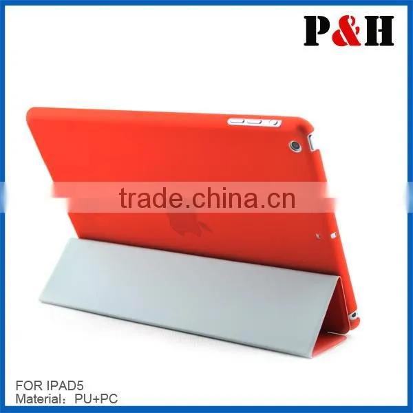 For iPad air Case, Leather Case For iPad air, PU Leather Stand Case For iPad air