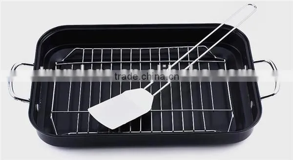 Household kitchen non-stick coating microwave pizza tray