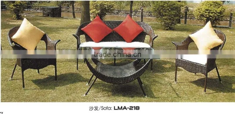 Resin Wicker furniture 4-Piece Outdoor sofa Set
