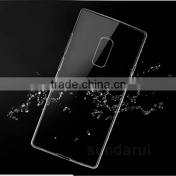 Fashion Crystal Soft Slim TPU Transparent Mobile Phone Cases Silicon Gel Covers For One Plus one